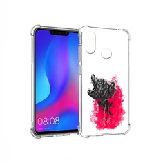 Чехол MyPads Tocco для Huawei Nova 3 медведь в дымке (PT115710.27.463)