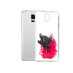 Чехол MyPads Tocco для Samsung Galaxy Note Edge медведь в дымке (PT11952.563.463)