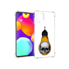 Чехол MyPads Tocco для Samsung Galaxy M62 череп в лампочке (PT158430.541.676)