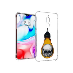 Чехол MyPads Tocco для Xiaomi Redmi 8 череп в лампочке (PT138911.300.676)