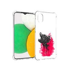 Чехол MyPads Tocco для Samsung Galaxy A03 Core медведь в дымке (PT224480.538.463)