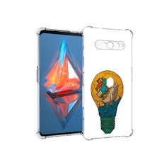 Чехол MyPads Tocco для Xiaomi Black Shark 4 кит в лампочке с парусами (PT162389.266.387)