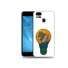 Чехол MyPads Tocco для Asus ZenFone 3 кит в лампочке с парусами (PT51214.656.387)
