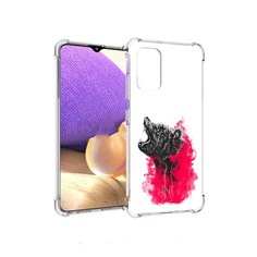 Чехол MyPads Tocco для Samsung Galaxy A32 медведь в дымке (PT158368.514.463)