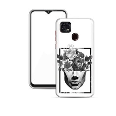 Чехол MyPads Tocco для ZTE Blade 20 Smart черно белая ваза в абстракции (PT226940.456.678)
