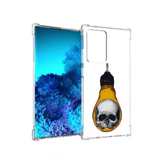 Чехол MyPads Tocco для Samsung Galaxy Note 20 Ultra череп в лампочке (PT151896.552.676)