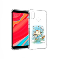 Чехол MyPads Tocco для Xiaomi Mi Mix 2S Счастливый чемодан (PT110206.315.166)