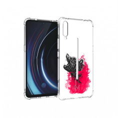 Чехол MyPads Tocco для Vivo iQOO медведь в дымке (PT226955.389.463)