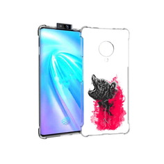 Чехол MyPads Tocco для Vivo NEX 3 медведь в дымке (PT136035.381.463)