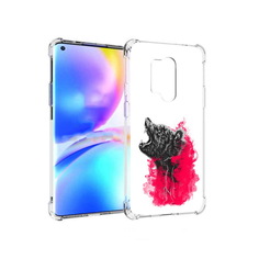 Чехол MyPads Tocco для OnePlus 8 Pro медведь в дымке (PT148281.139.463)