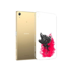 Чехол MyPads Tocco для Sony Xperia Z5 Premium медведь в дымке (PT23243.222.463)