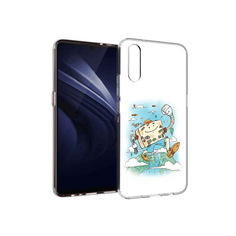 Чехол MyPads Tocco для Vivo V17 Neo Счастливый чемодан (PT226959.388.166)