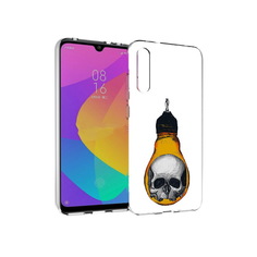 Чехол MyPads Tocco для Xiaomi Mi CC9e череп в лампочке (PT134188.271.676)