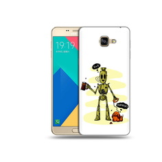 Чехол MyPads Tocco для Samsung Galaxy A9 прикольный робот (PT25200.562.557)