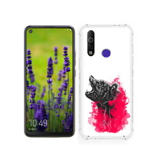 Чехол MyPads Tocco для Tecno Camon 12 медведь в дымке