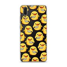 Чехол на Huawei P20 "Утка с ножом" Case Place