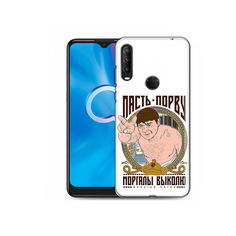 Чехол MyPads Tocco для Alcatel 1S (2020) 5028Y Пасть порву (PT145668.665.131)