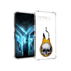 Чехол MyPads Tocco для Asus ROG Phone 3 череп в лампочке