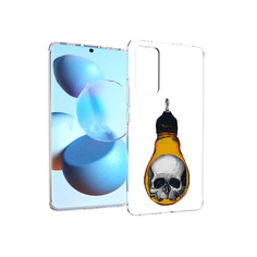 Чехол MyPads Tocco для Xiaomi Mi Civi череп в лампочке (PT172370.274.676)