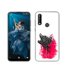 Чехол MyPads Tocco для Oukitel C17 Pro медведь в дымке