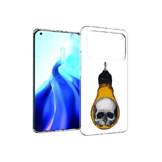 Чехол MyPads Tocco для Xiaomi Mi 11 Ultra череп в лампочке (PT160500.261.676)