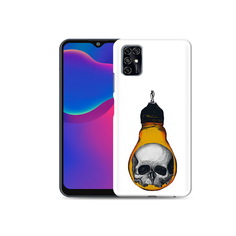 Чехол MyPads Tocco для ZTE Blade V2020 Smart череп в лампочке (PT156449.442.676)