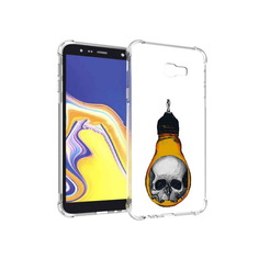 Чехол MyPads Tocco для Samsung Galaxy J4+ (2018) череп в лампочке (PT118081.545.676)
