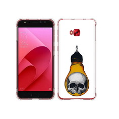 Чехол MyPads Tocco для Asus ZenFone 4 Selfie череп в лампочке (PT76274.652.676)