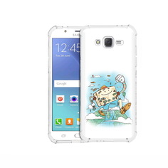 Чехол MyPads Tocco для Samsung Galaxy J5 (2015) Счастливый чемодан (PT15272.579.166)