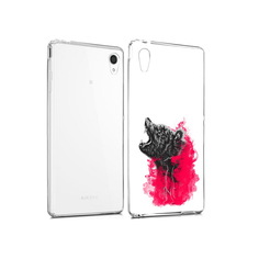 Чехол MyPads Tocco для Sony Xperia M4 Aqua медведь в дымке (PT41841.249.463)