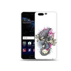 Чехол MyPads Tocco для Huawei P10 Plus нарисованный скелет на скейт борде (PT60941.40.512)