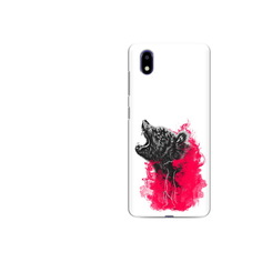 Чехол MyPads Tocco для ZTE Blade A31 Lite медведь в дымке (PT162823.461.463)