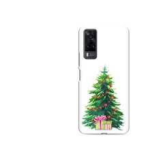 Чехол MyPads Tocco для Vivo Y31 Елка новогодняя с подарками акварель (PT157735.439.78)