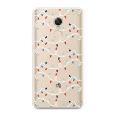 Чехол на Xiaomi Redmi Note 4X "Разноцветная гирлянда" Case Place