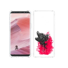 Чехол MyPads Tocco для Samsung Galaxy S9 медведь в дымке (PT101623.567.463)
