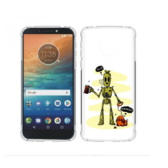 Чехол MyPads Tocco для Motorola Moto G4 Play прикольный робот (PT115793.374.557)