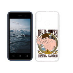 Чехол MyPads Tocco для BQ 4030G Nice Mini Пасть порву