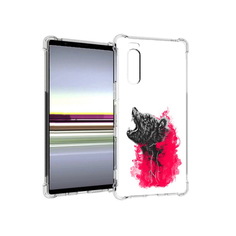 Чехол MyPads Tocco для Sony Xperia 5 медведь в дымке (PT139963.234.463)