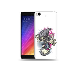 Чехол MyPads Tocco для Xiaomi Mi 5S нарисованный скелет на скейт борде (PT91899.330.512)