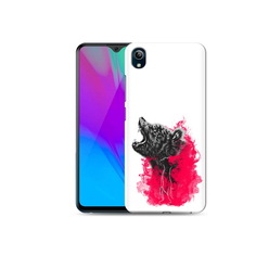 Чехол MyPads Tocco для Vivo Y91C медведь в дымке (PT156610.438.463)