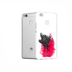 Чехол MyPads Tocco для Huawei P9 медведь в дымке