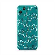Чехол на Wiko T10 "Разноцветная гирлянда" Case Place