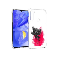 Чехол MyPads Tocco для Xiaomi Redmi Note 8T медведь в дымке (PT140720.278.463)