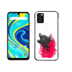 Чехол MyPads Tocco для Umidigi A7 Pro медведь в дымке