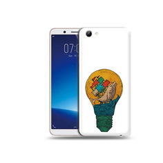 Чехол MyPads Tocco для Vivo Y71 кит в лампочке с парусами (PT111858.440.387)