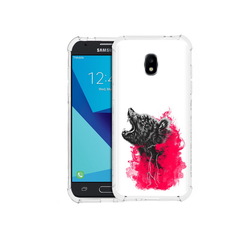 Чехол MyPads Tocco для Samsung Galaxy J7 Pro медведь в дымке (PT128255.589.463)