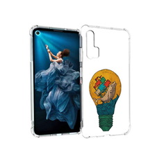 Чехол MyPads Tocco для Honor 20 Pro кит в лампочке с парусами (PT129185.18.387)