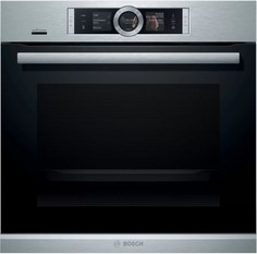 Встраиваемый электрический духовой шкаф Bosch HRG6769S6 silver