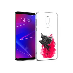 Чехол MyPads Tocco для Meizu 16 медведь в дымке (PT136611.84.463)