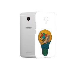 Чехол MyPads Tocco для Meizu M3 кит в лампочке с парусами (PT46043.81.387)